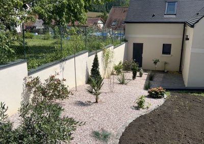 Aménagement paysager dans l'Oise