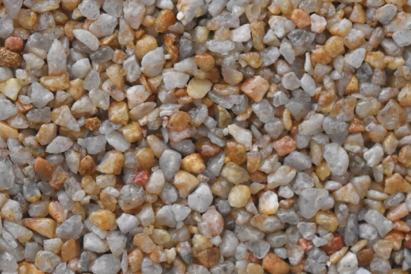 résine gravillonnée soleil